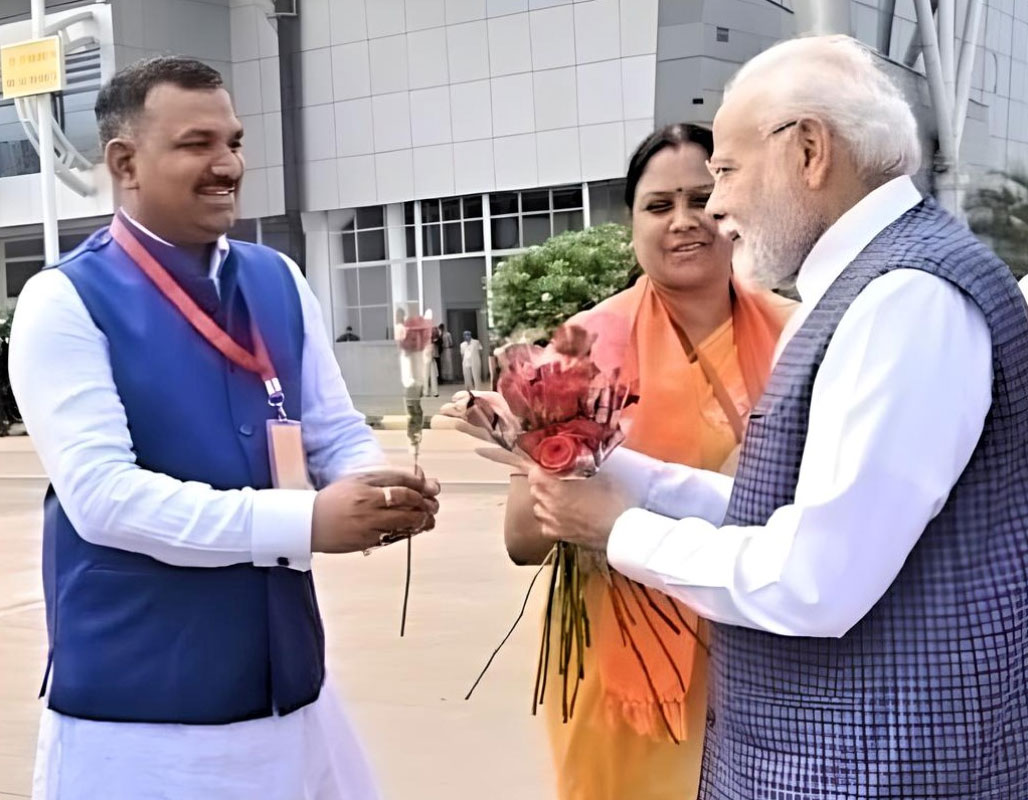 Nandan Jain Meets PM Narendar Modi